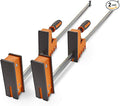 Bora 40" Parallel Clamp Set, 2 Pack of Woodworking Clamps with Rock-Solid, Even Pressure, 571140T