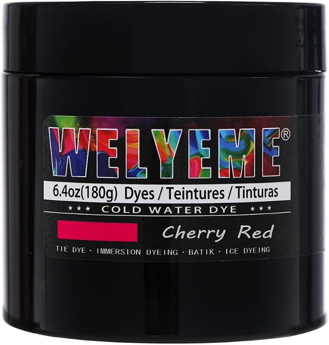 Cold Water Dye, Tie Dye Powder, Fabric Dye Powder by WELYEME