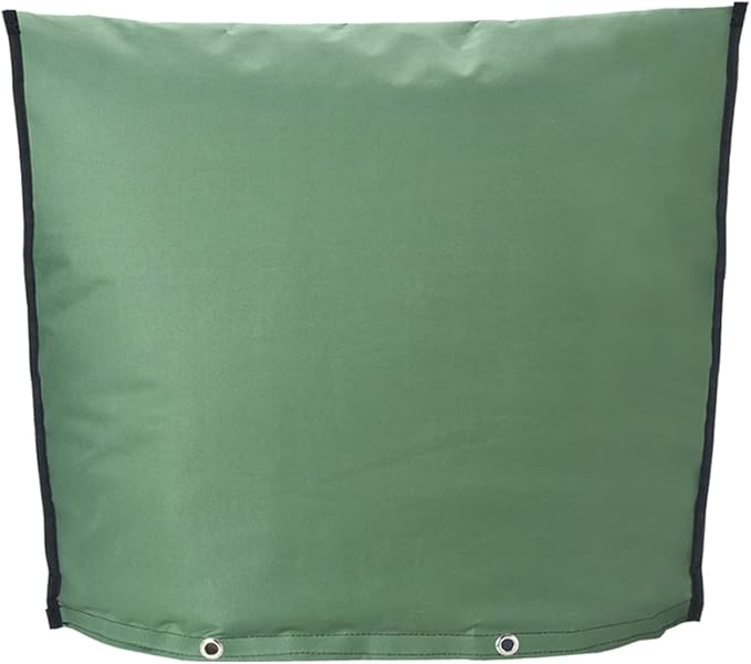 Outdoor Backflow Preventer Insulation Cover，Insulated Pouch for Winter Pipe Freeze Protection Sprinkler Valves in Snow or Sun Exposure, Waterproof Sprinkler Valve System Cover (24 " W x 24 " H,Green)