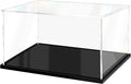 Acrylic Display Case for Collectibles Assemble Clear Display Case for Figures by XINISS