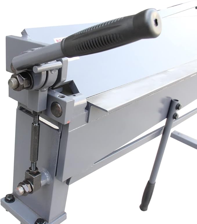 KAKA INDUSTRIAL Sheet Metal Brake, 72-Inch Precision Metal Brake Bender, 22-Gauge Mild Steel Capacity Metal Break, 0-120 Degrees Adjustable Straight Sheet Metal Bender MB-72