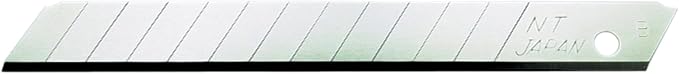 NT Cutter 9mm Snap-Off Blades, 10-Blade/Pack, 1 Pack by NT+Cutter