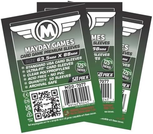 Mayday Games Wondrous Creatures -Premium Compatible Card Sleeve Bundle by MAYDAYGAMES