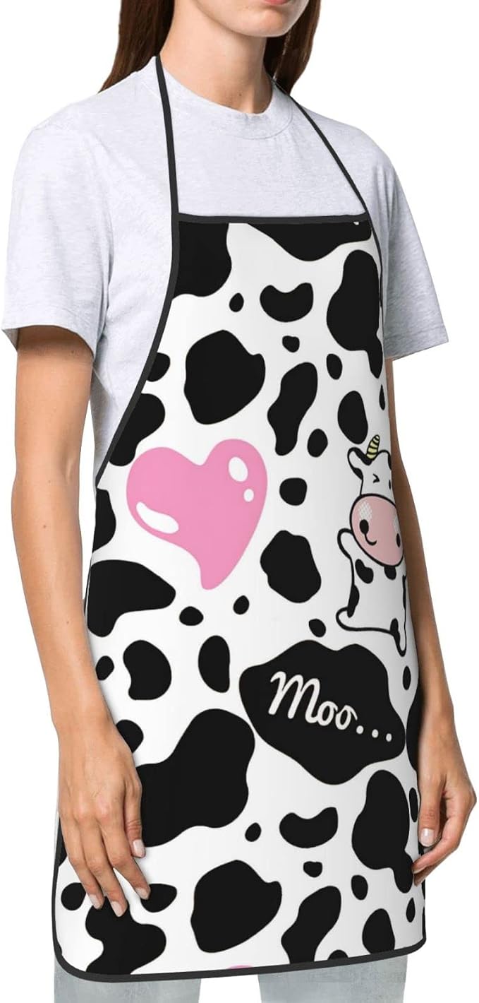 Apron Cooking Chef Work Shop Women Men Baking Decorations Painting Bbq Grilling - Image 4