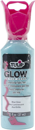 Tulip Puff Fabric Paint, Glow in The Dark Permanent Acrylic Craft Paint by Tulip