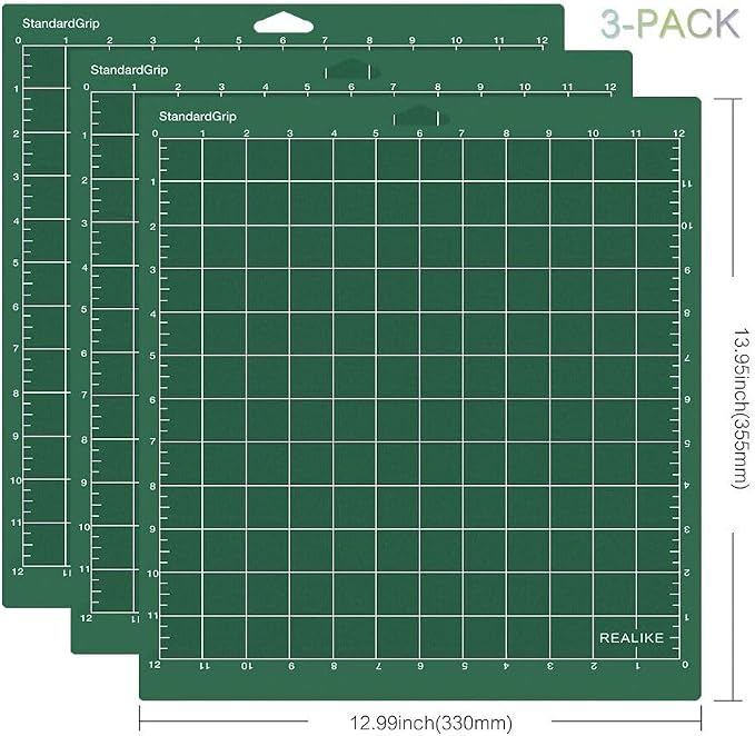 REALIKE 12x12 StandardGrip Cutting Mat Compatible - Image 2