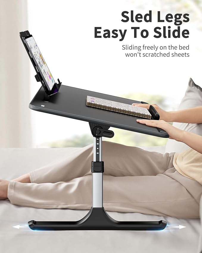 SAIJI Lap Desk for Bed, X-Large Foldable Laptop Table - Image 4