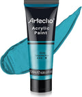 Artecho Turquoise Blue Acrylic Paint Tubes, Art Craft Paints by Artecho