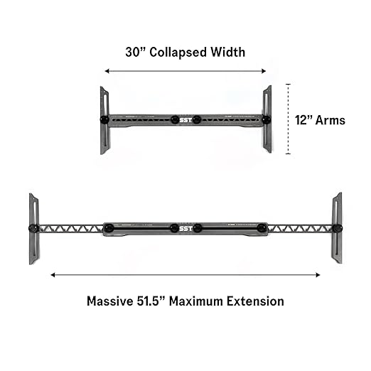 SST - Stair Gauge & Layout Tool - Accurately Measure Angles, Lengths & Edges - Durable CNC Aluminum Construction - Removable Pins for Precise Transfer of Stair Treads, Risers - 3-Year Warranty