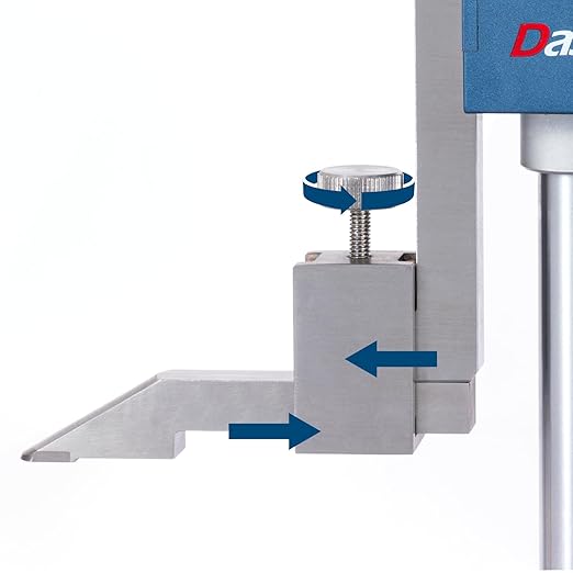 Dasqua 12"/300mm Double Beam Digital Height Gauge with Feed Wheel, Heavy Duty Cast Iron Base with Carbide-Tipped Scriber, Accuracy: ±0.0015"/0.04mm, Resolution 0.001"/0.01mm