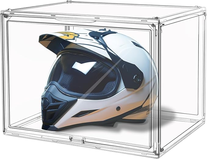 GUDEMAY Large Clear Stackable Plastic Storage Bins - Image 7