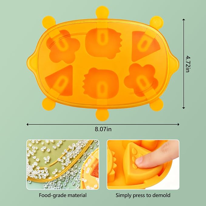 Silicone Popsicle Mold, Cute Popsicle Silicone Molds - Image 4