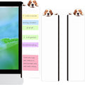 Office Desk Accessories 2pcs Multifunction Computer Monitor Memo Board by edooi