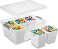 MACOPRO 17 QT Clear Storage Bins by MACOPRO
