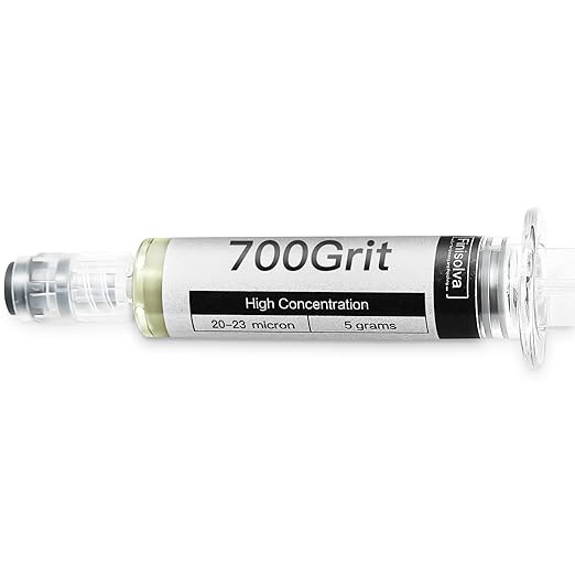 Diamond Polishing Compound Lapping Compound 700 Grit 20-23 Microns with 30% Concentration of Diamond Powders Diamond Stropping Paste for Glass Marble Metal Resin Rock Jewelry Watch etc.