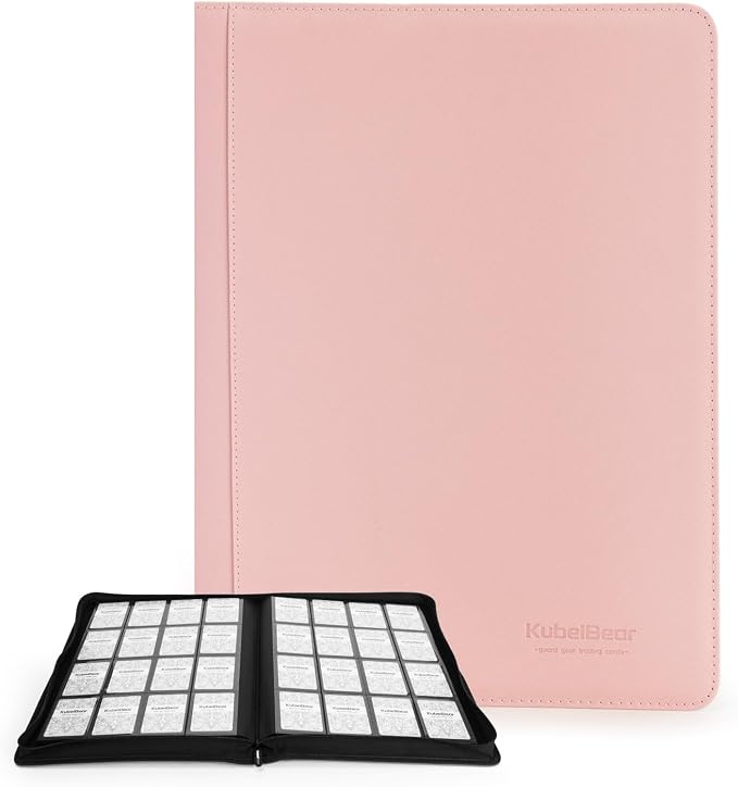 Card Binder – 1024 Capacity, Zippered Trading Card Holder by Unknown