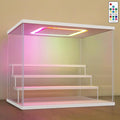 NONEMEY LED Acrylic Display Case, 4 Tier Display Case by NONEMEY