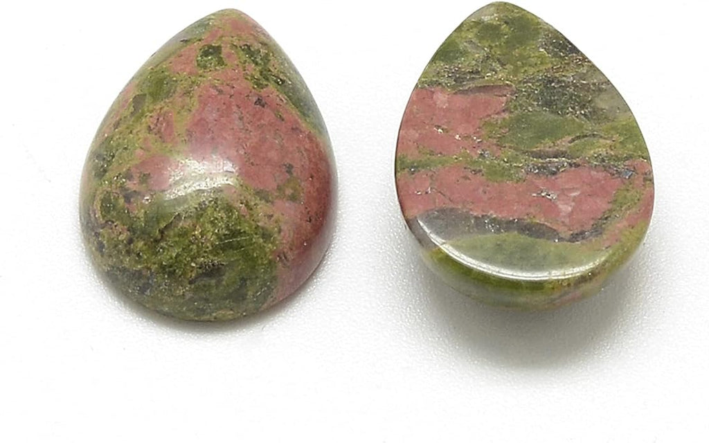 Fashewelry Natural Teardrop Flat Back Cabochons Beads - Image 2