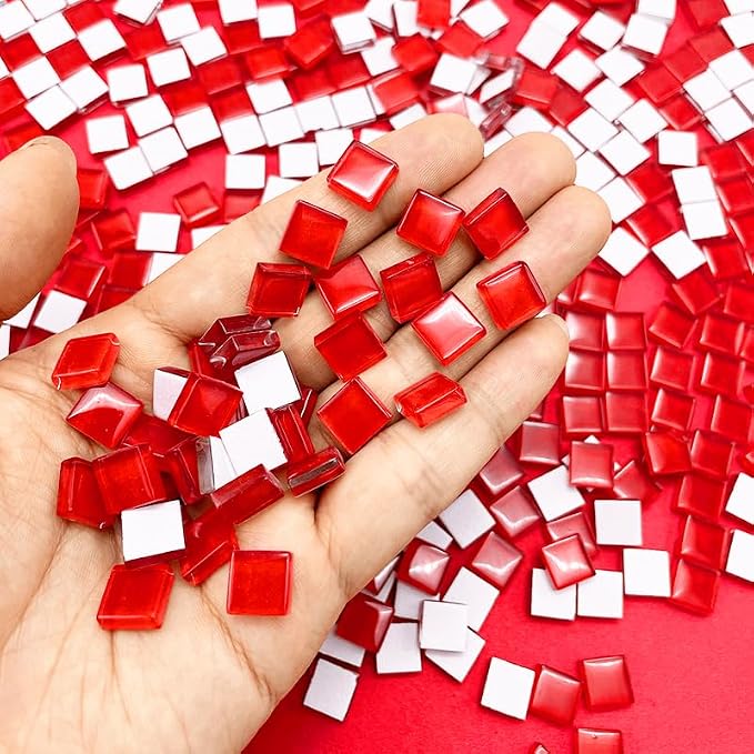 500G/ 1.1LB Bulk Crystal Mosaic Tiles - Image 4