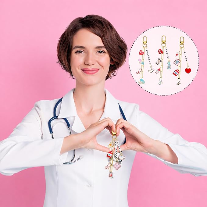 CraftyDream 558 Pcs Nurse Charms - Image 4