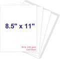 Joyberg 200P White Cardstock 8.5 x 11, 230gsm Cover Cardstock Paper, 85 Lb by Joyberg
