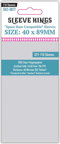 Sleeve Kings Standard Card Sleeves – 110 Count, Mini Size, Compatible by SleeveKings