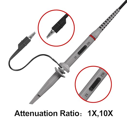HANMATEK Universal Oscilloscope Probe HM5060 with Accessory Kit 60MHz 1X 10X