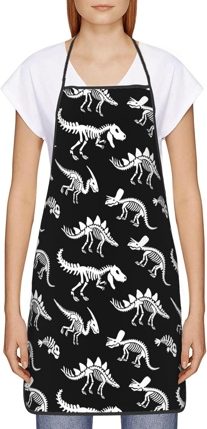 Apron Cooking Chef Work Shop Women Men Baking Decorations Painting Bbq Grilling - Image 3