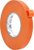 WOD ETC766 Professional Grade General Purpose Orange Electrical Tape UL/CSA Listed core. Vinyl Rubber Adhesive Electrical Tape: 3/8 inch X 66 ft - Use at No More Than 600V & 176F (Pack of 1)