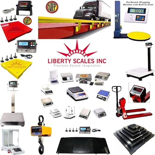 Liberty LS-IN202 LED Scale Indicator Used for Flor Scales with 4+4 Cable Package, (Mostly Used Indoor)