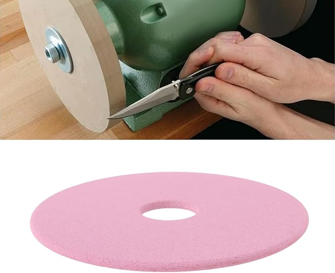 2PCS 105mm x 22.2mm x 3.2mm Grinding Wheel Disc for Chainsaw Sharpener Bench Grinder Replacement