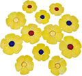 Esweny 12 Flower Stained Glass Mosaic Tiles by Esweny