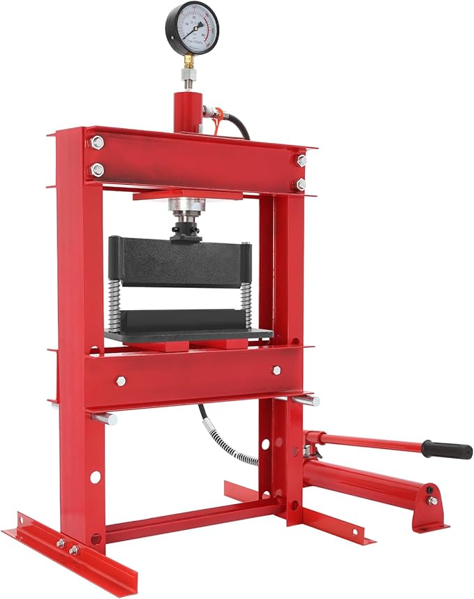 12inch Press Brake Attachment 12-20 Ton Heavy Duty Hydraulic Shop Presses Metal Bending Tool for Metal Sheets, Creating Complex Shapes, Black