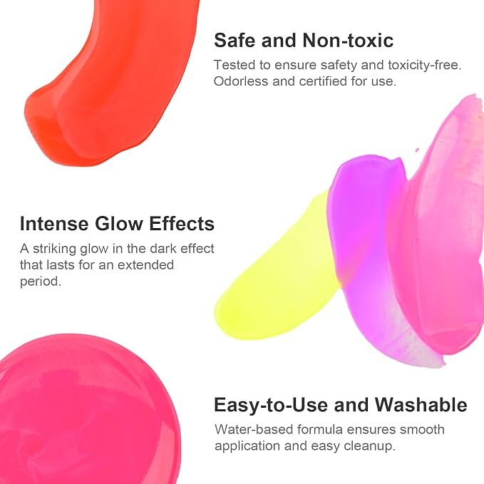 AUREUO Glow in the Dark Acrylic Paint - Image 7