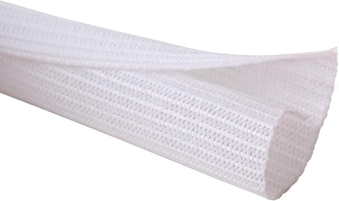 Alex Tech 25ft - 3/8 inch Cord Protector Wire Loom Tubing Cable Sleeve Split by AlexTech