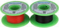 BNTECHGO 22 Gauge Silicone Wire Spool red 50ft and Black 50ft Flexible 22 AWG Stranded Tinned Copper Wire