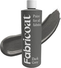 Fabricoat Dark Grey Fabric Upholstery Paint & Dye | 250ml / 8.5 fl oz | Dark by Fabricoat
