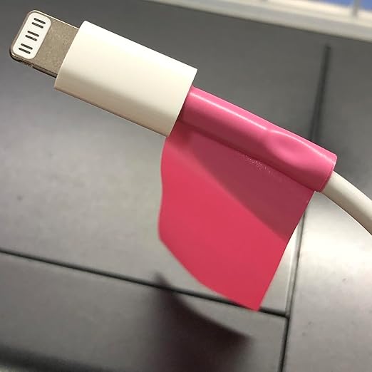 Pink Electrical Tape, 66 feet x 3/4 inch,Waterproof,Strong Adhesive, Vinyl Rubber Adhesive Electrical Tape Use at No More Than 600V & 176℉