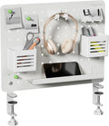 PEGZONE Clamp on Desk Pegboard, 16.5" x 12.6", by Pegzone