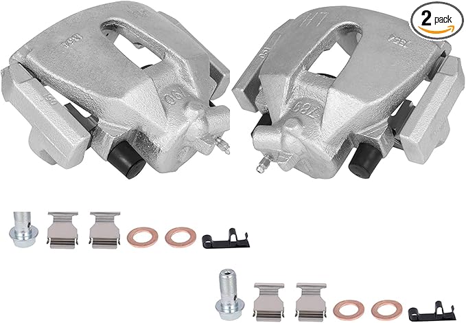 SCITOO 18B4948 18B4949 Disc Brake Calipers Assembly with Bracket Fit For Ford For Focus 2004 2005 2006 2007