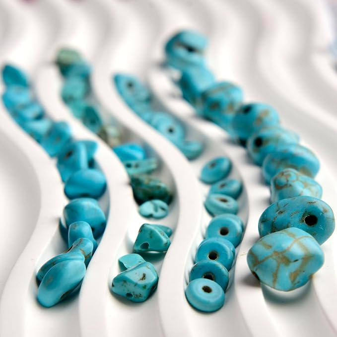Turquoise Beads Mix Assorted Style Stones Beads, Assortment - Image 6