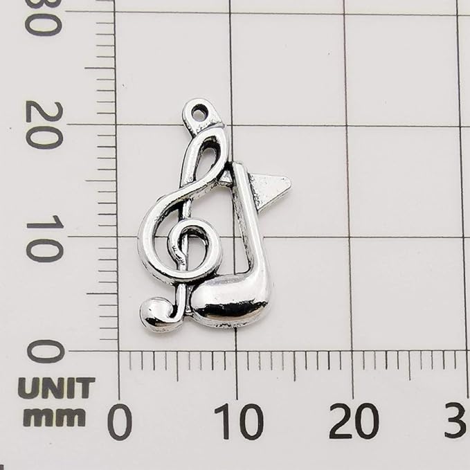 Youdiyla 70pcs Musical Symbol Charms Collection, BULK Music Notes Elements - Image 4