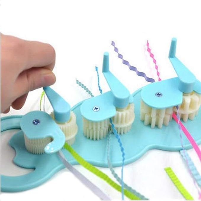 Paper Quilling Curling Tool Crimper Plastic Paper Wave Shaper Making Tool - Image 3