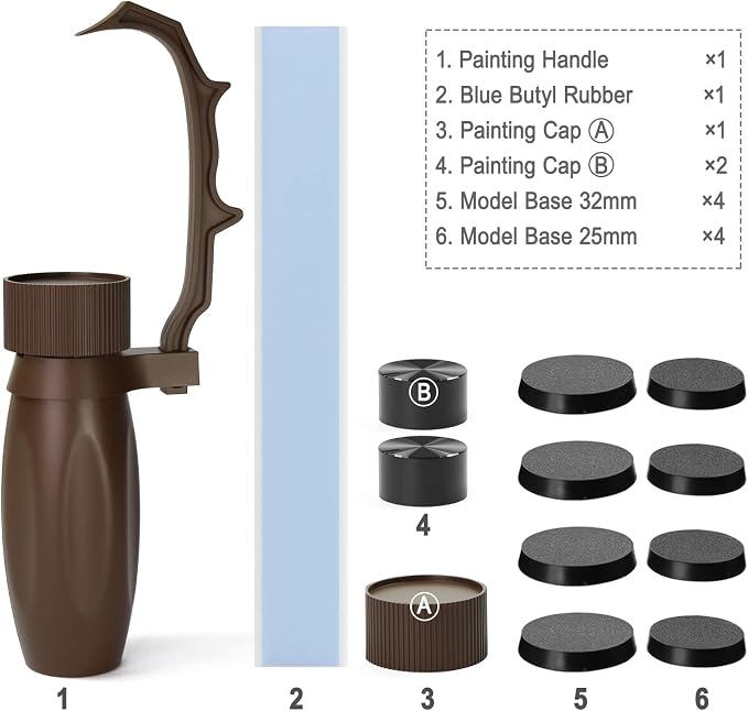 WH01 Painting Handle for Wargame Miniautres - Image 3