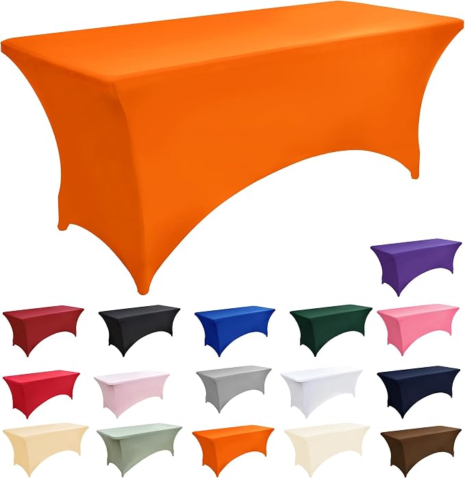 6-Pack 6ft Spandex Table Covers - Image 3