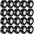OHLECTRIC Professional Grade Vinyl Electrical Tape (20 Pack) Black - 7 Mil Thick Flame-Retardant, Heat & Weather Resistant 3/4 Inch x 60 Feet | Ideal for Contractors & Electricians
