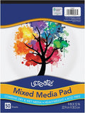 UCreate Mixed Media Pad, 50 Sheets by Prang