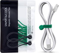 SMART&COOL Reusable Silicone Magnetic Cable Ties by SMARTCOOL