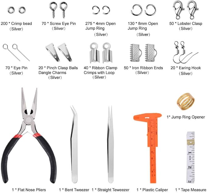 PAXCOO Jewelry Making Supplies Kit - Image 2
