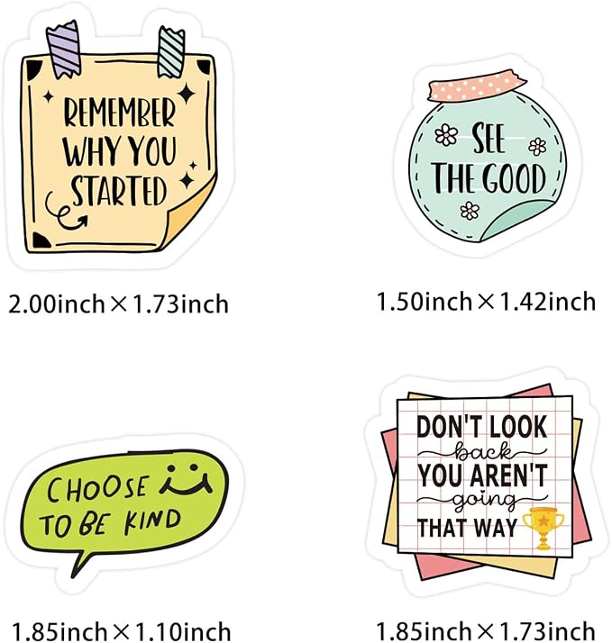 PRSTINCOL Motivational Stickers Bulk, Planners and Water Bottles - Image 3